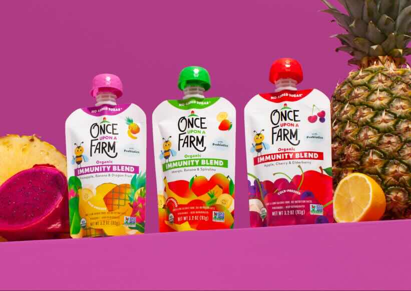 Once Upon a Farm pouches