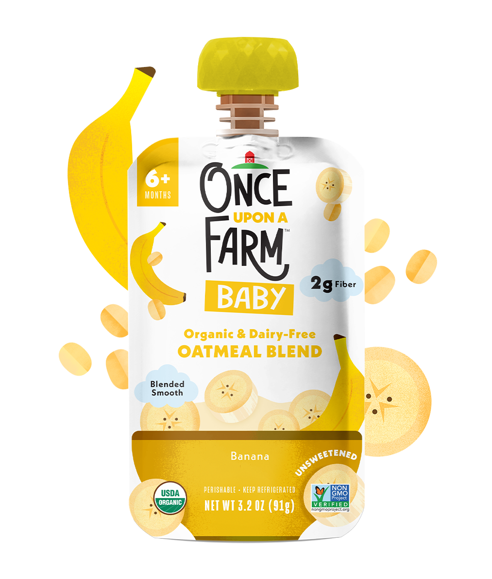 Banana Baby Oatmeal Blend Once Upon a Farm