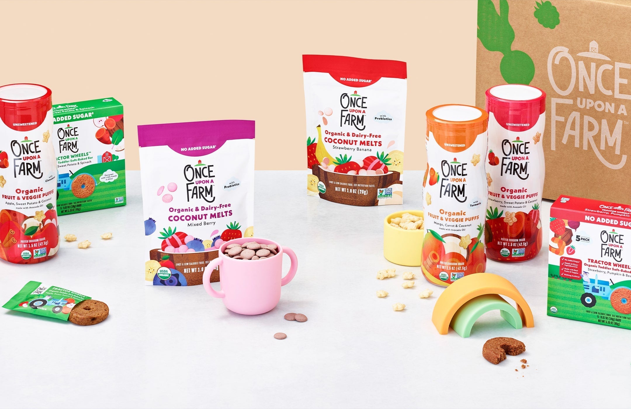 Introducing Our Baby and Toddler Pantry Snacks – Once Upon a Farm