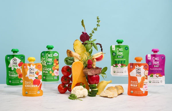 First Meats Made Easy: New Organic Meat and Legumes Pouches for Babies