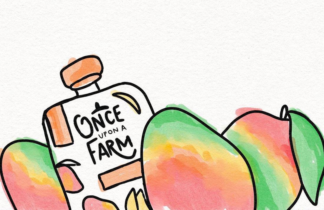 Free Printable Coloring Sheet: Mango Farm Scene