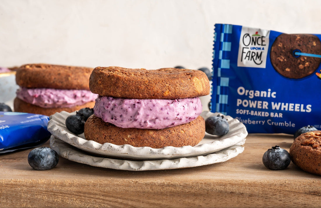 Blueberry Crumble "Cookie" Sandwiches Recipe