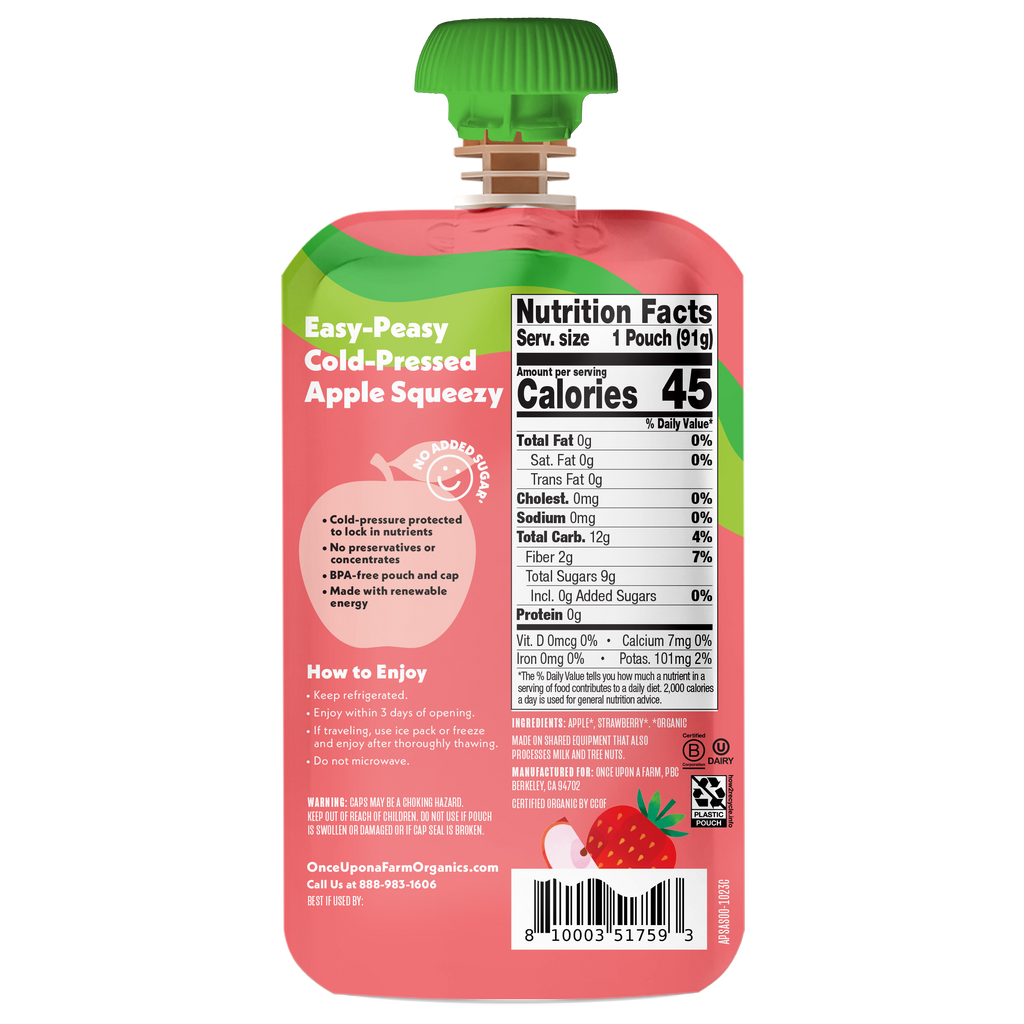 Apple Strawberry Applesauce