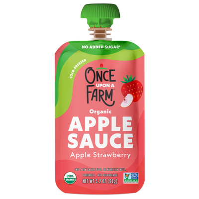 Apple Strawberry Applesauce