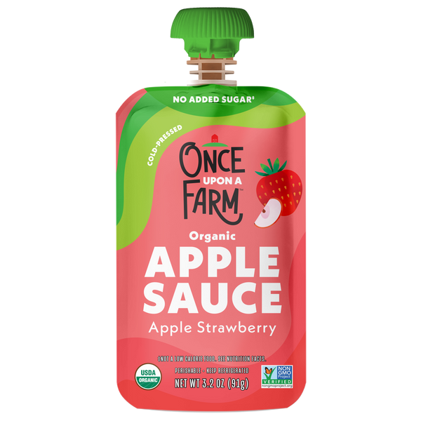 Apple Strawberry Applesauce