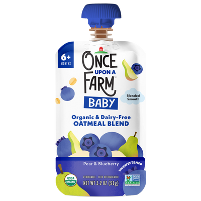 Pear & Blueberry Baby Oatmeal Blend