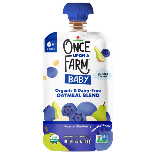 Pear & Blueberry Baby Oatmeal Blend