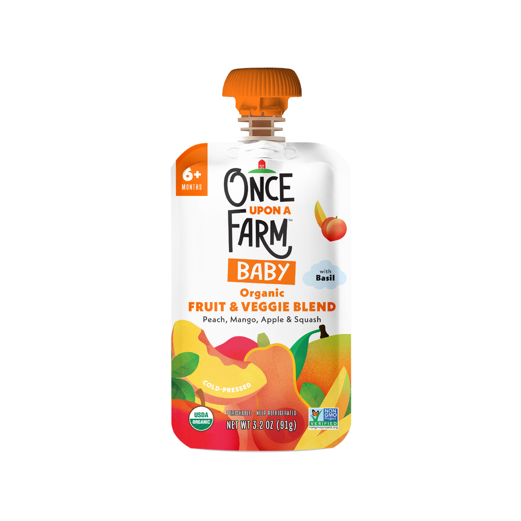 Peach, Mango, Apple & Squash front of packaging