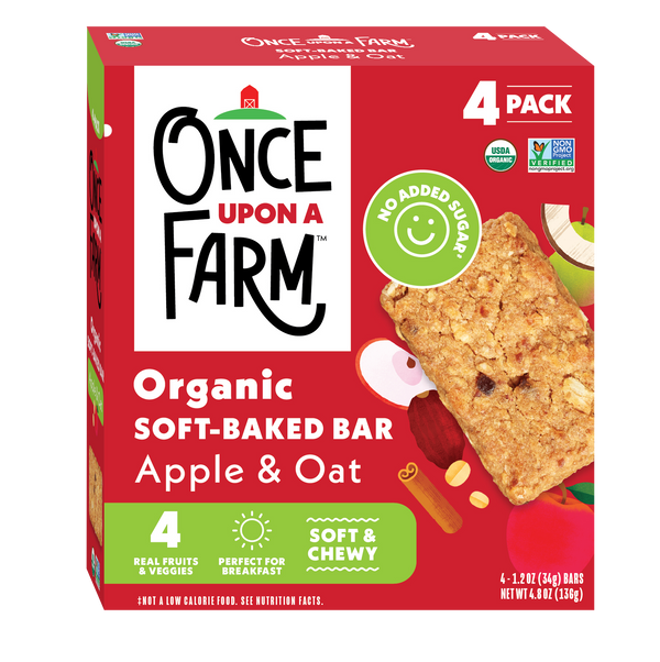 Apple & Oat Soft Baked Bar, 8 boxes