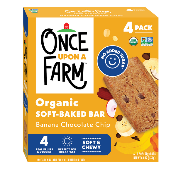 Banana Chocolate Chip Soft Baked Bar, 8 boxes