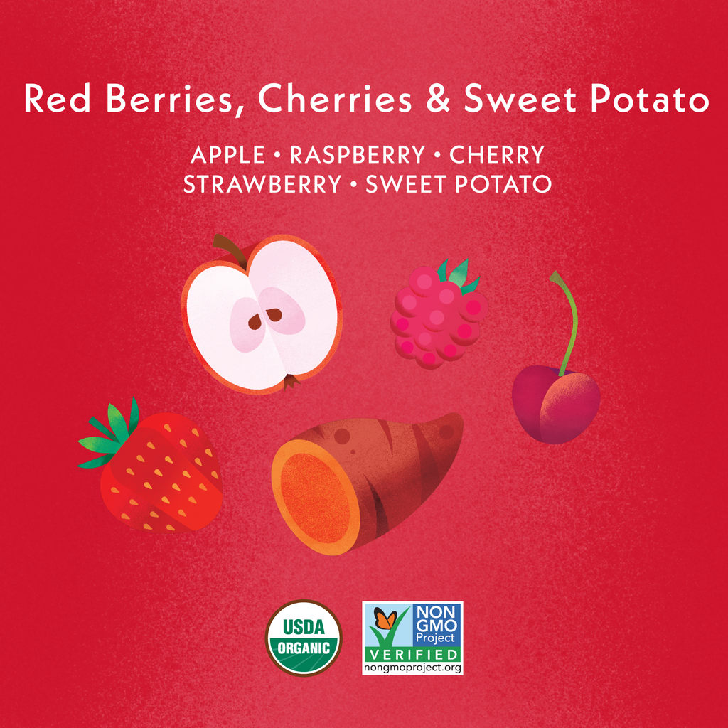 Red Berry Cherries Sweet Potato Belly Blend Ingredients