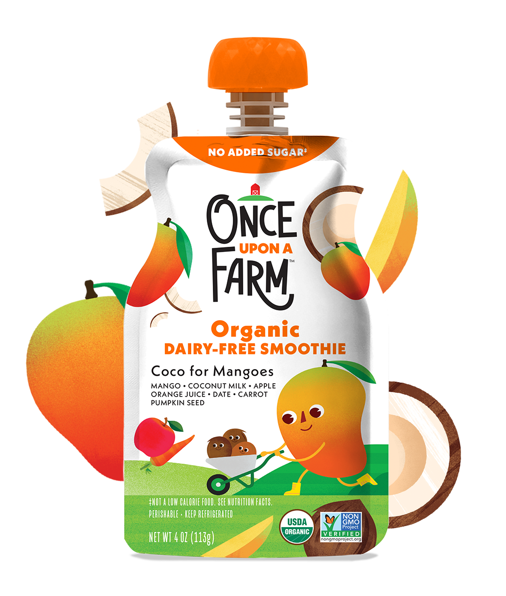 Once Upon a Farm | Coco for Mangoes Dairy-Free Smoothie