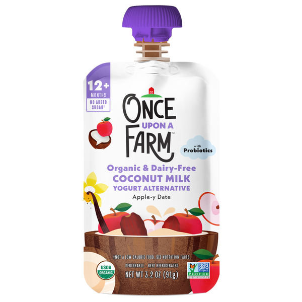 Apple-y Date Coconut Milk Yogurt Alternative