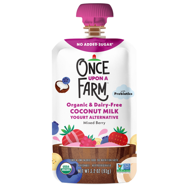 Mixed Berry Coconut Milk Yogurt Alternative
