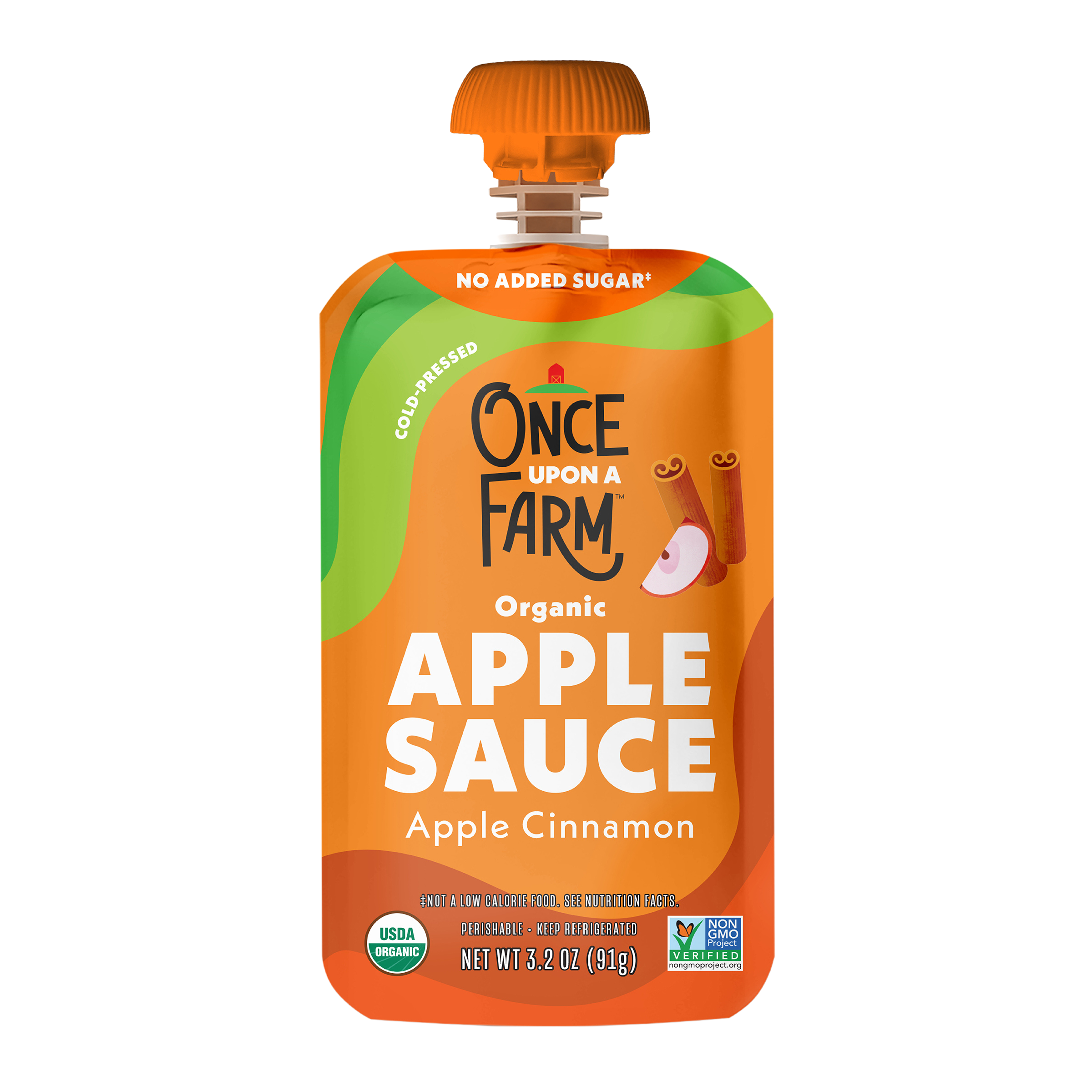 Cinnamon Applesauce Front of Packaging