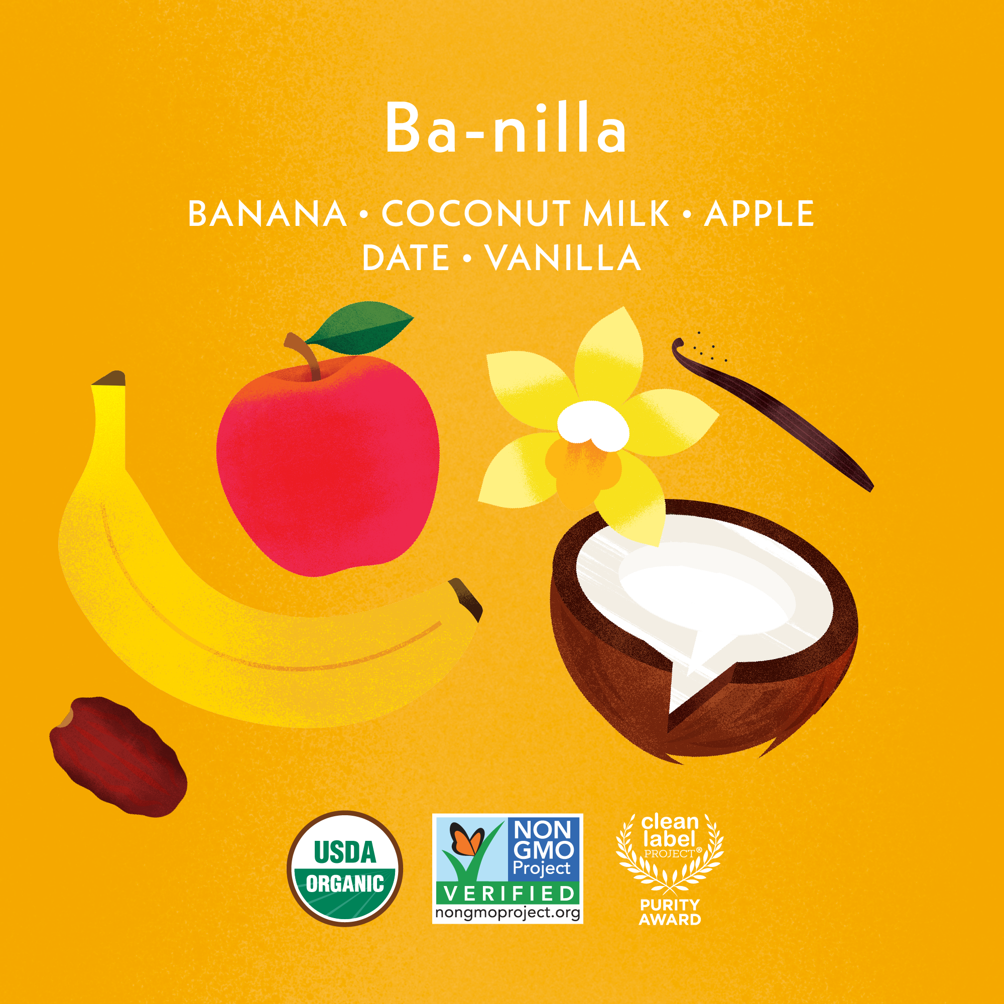 Ba-Nilla Coconut Milk Yogurt Alternative Ingredients
