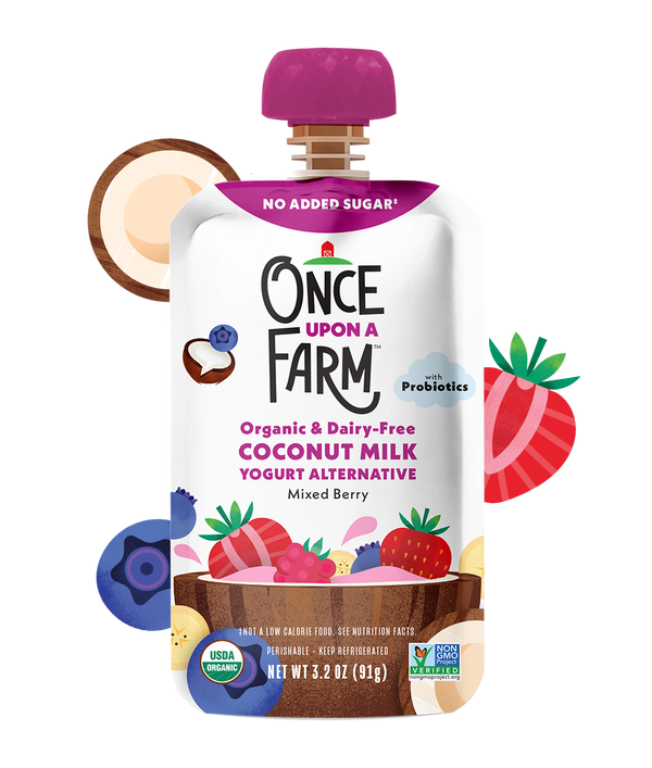 Mixed Berry Coconut Milk Yogurt Alternative