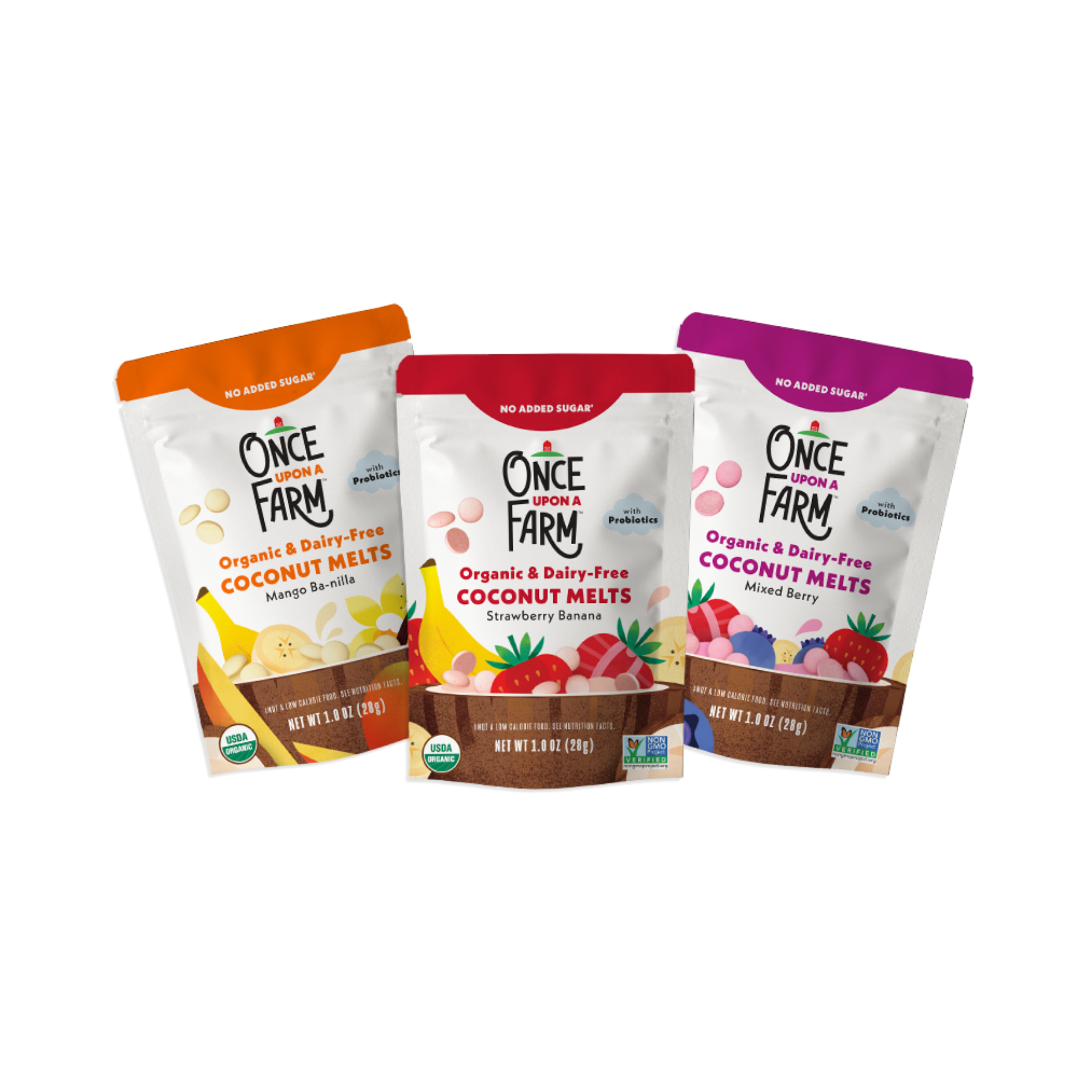 Coconut Melt Variety Pack Front of Packaging