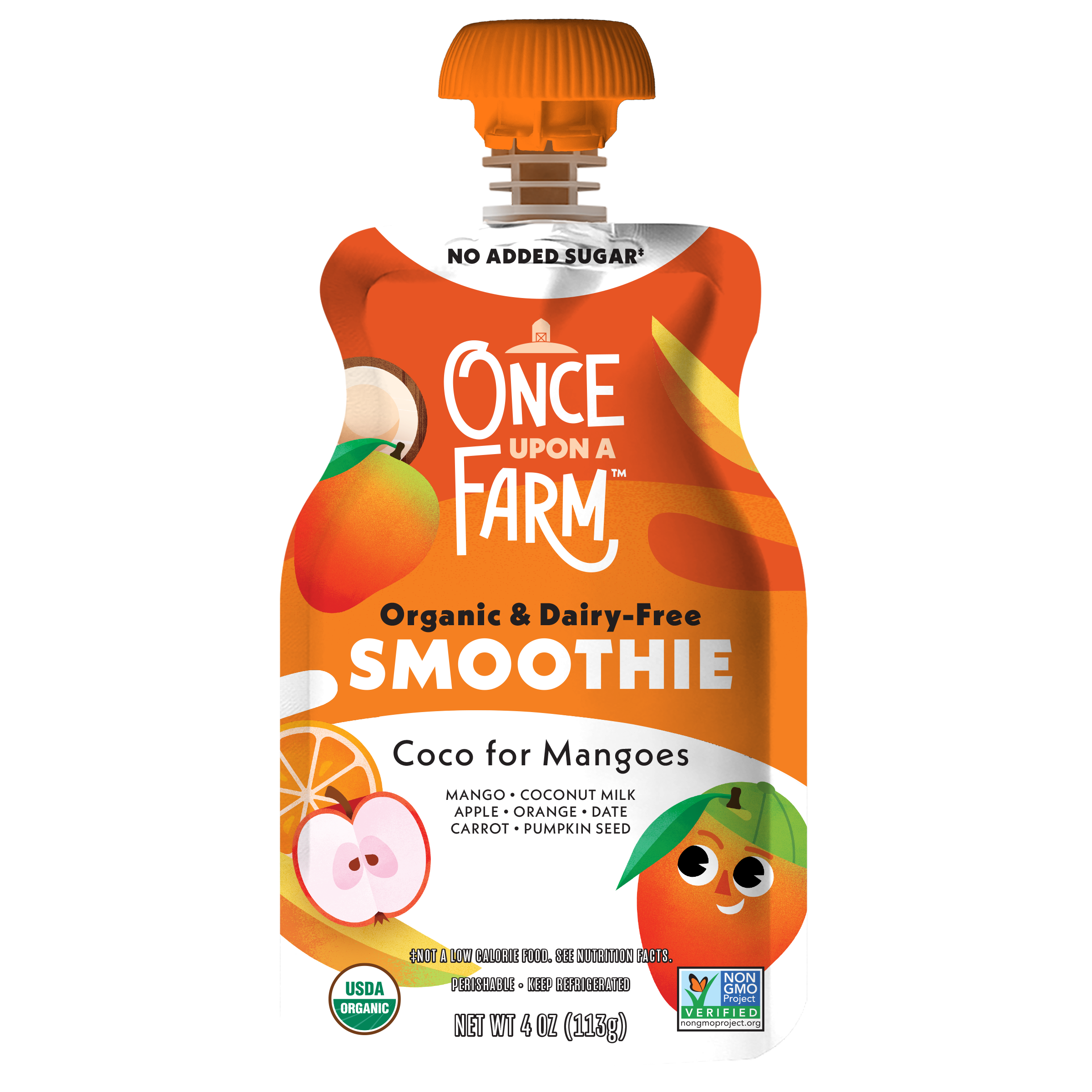 Coco for Mangoes Dairy-Free Smoothie Front of Packaging