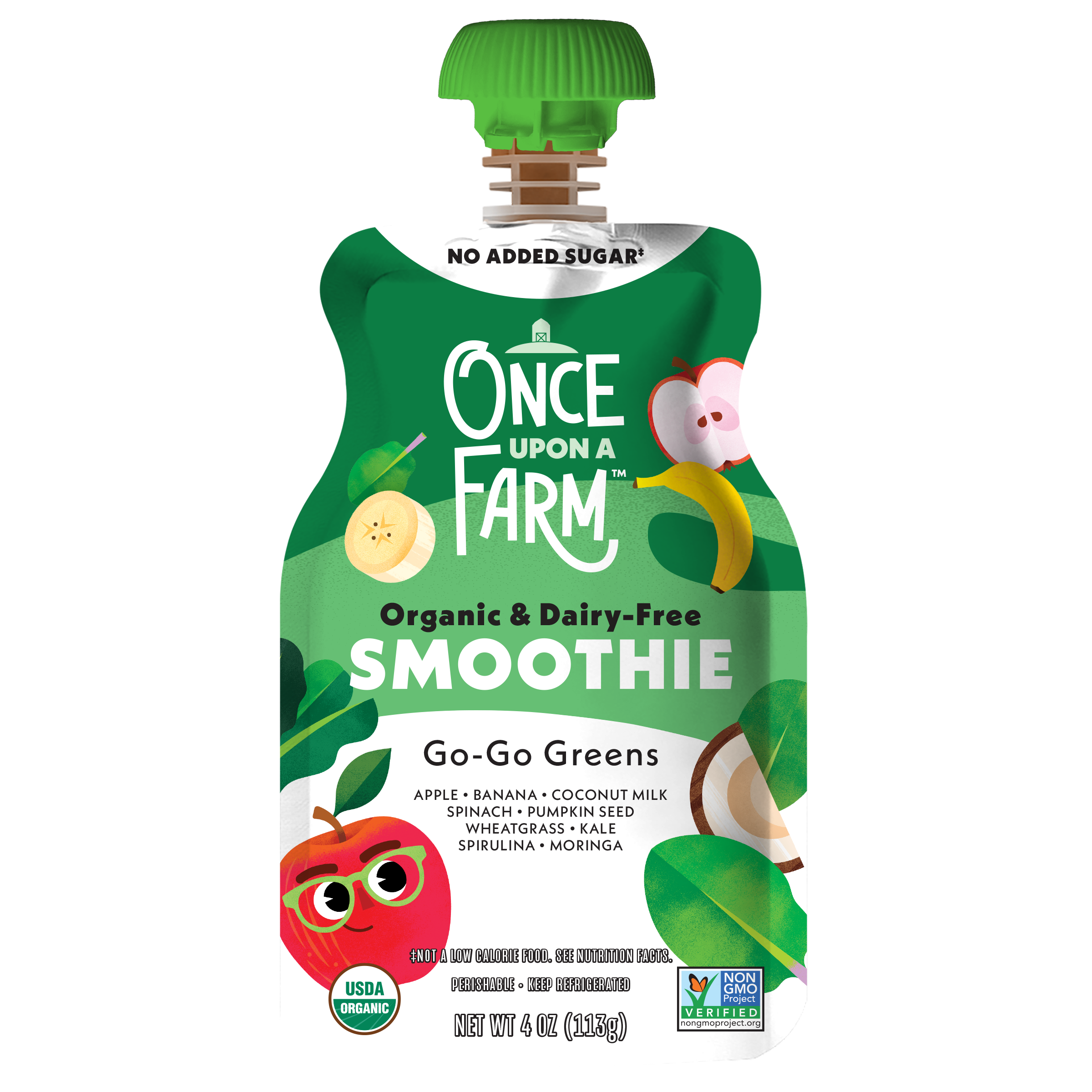Go-Go Greens Dairy-Free Smoothie front of packaging