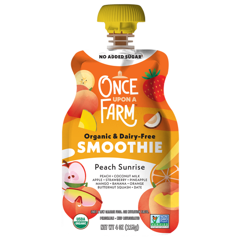 Peach Sunrise Dairy-Free Smoothie front of packaging