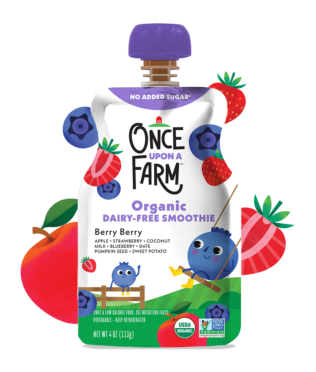 Once Upon a Farm | Berry Berry Dairy-Free Smoothie