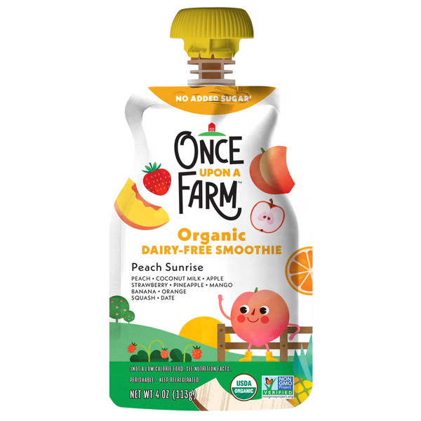 Peach Sunrise Dairy-Free Smoothie