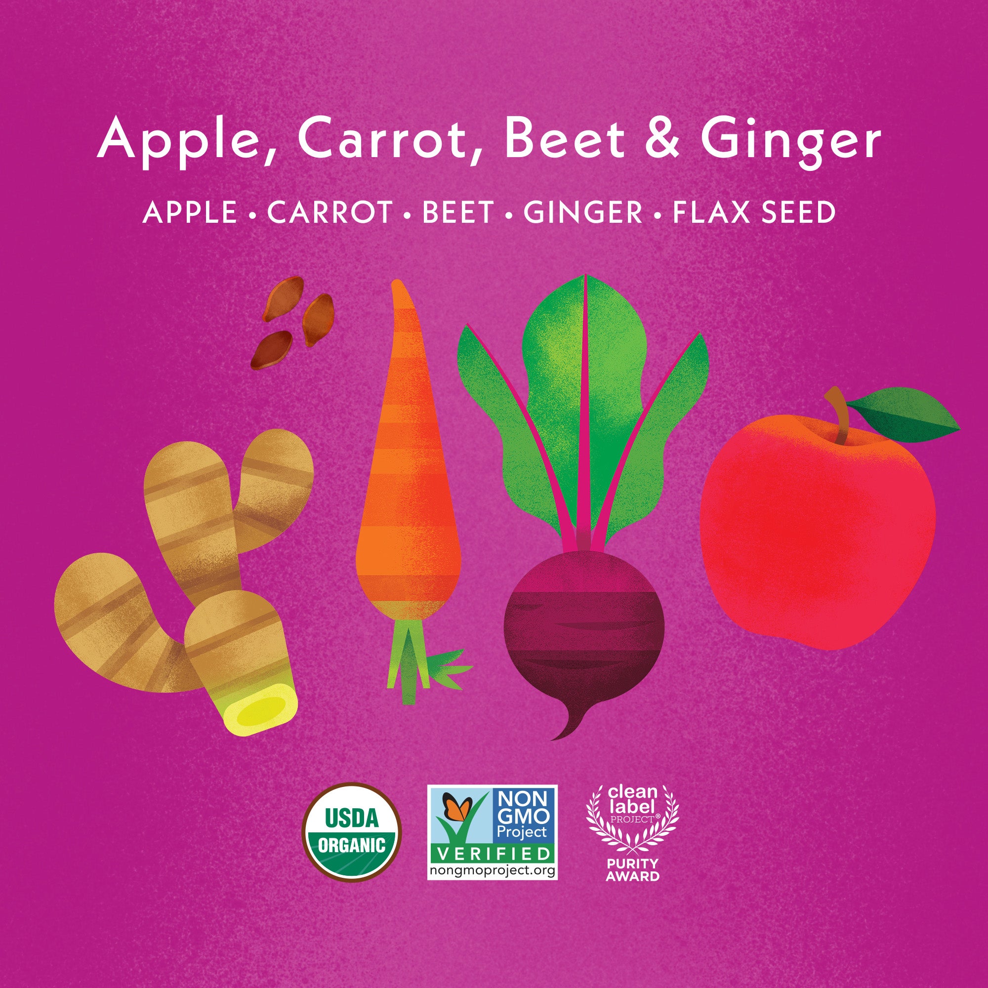 Apple, Carrot, Beet & Ginger