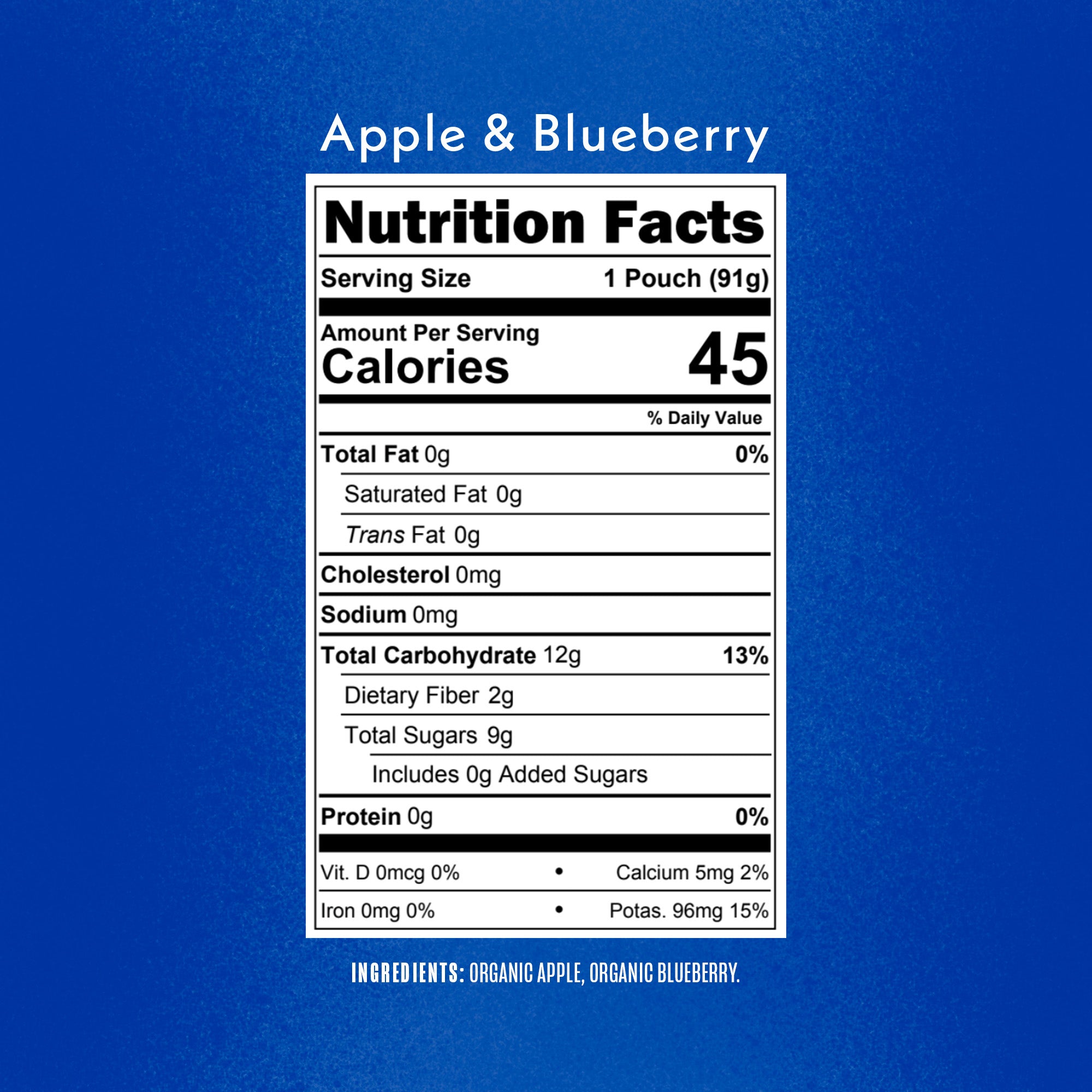 Apple & Blueberry