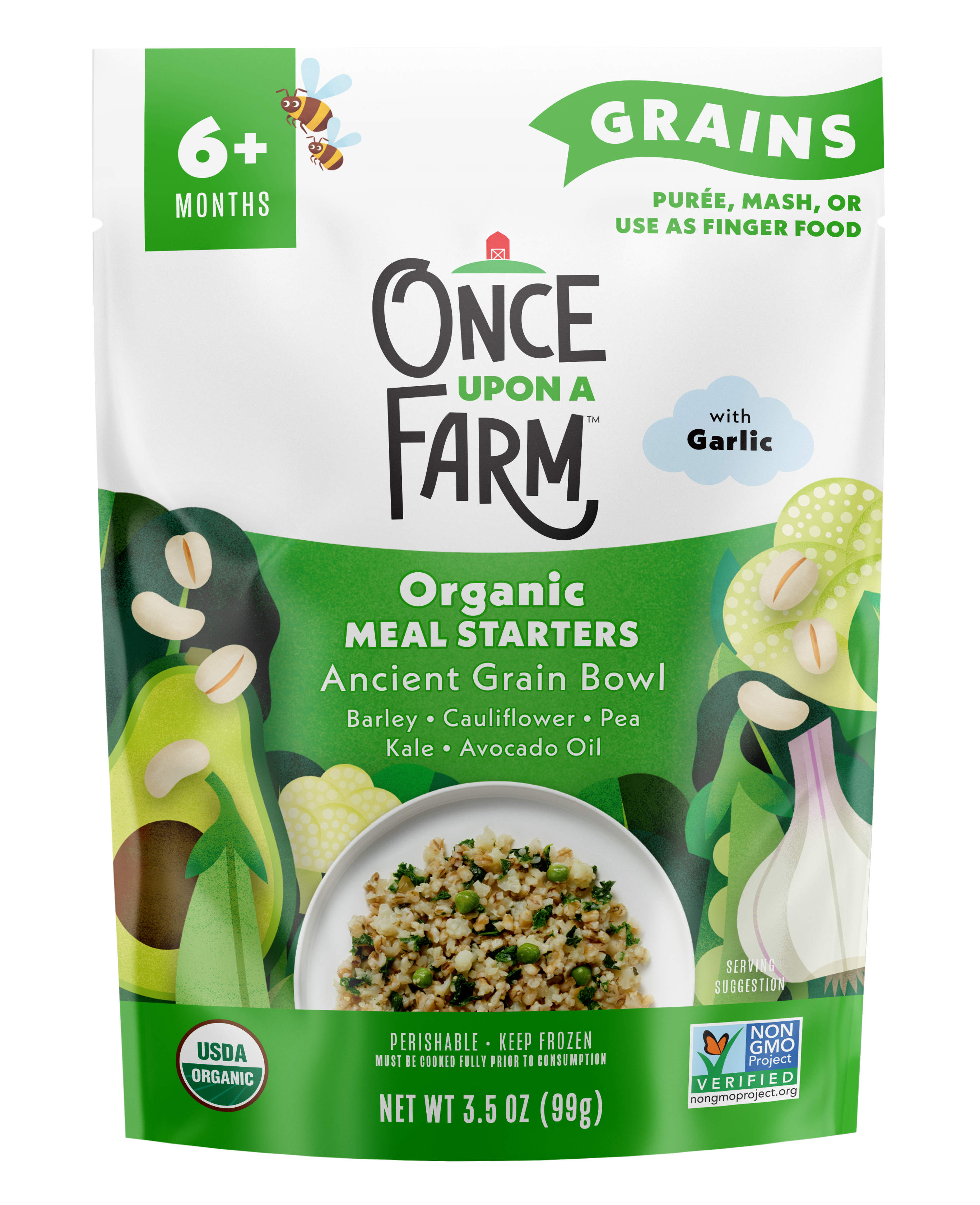 Ancient Grain Bowl frozen meal front of pack