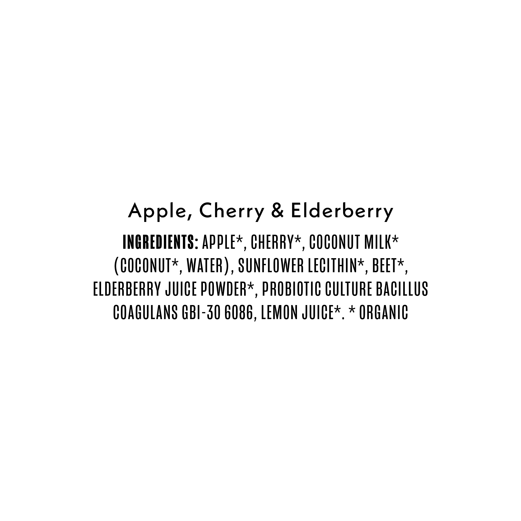 Apple, Cherry & Elderberry Immune-Boosting Smoothie – Once Upon a Farm