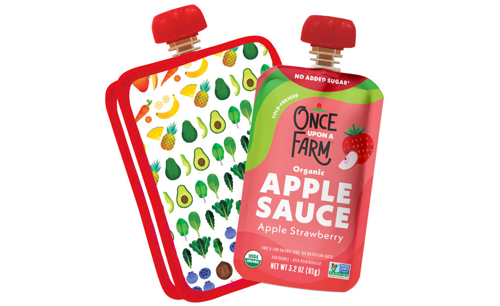 Strawberry Applesauce Pack – Once Upon a Farm