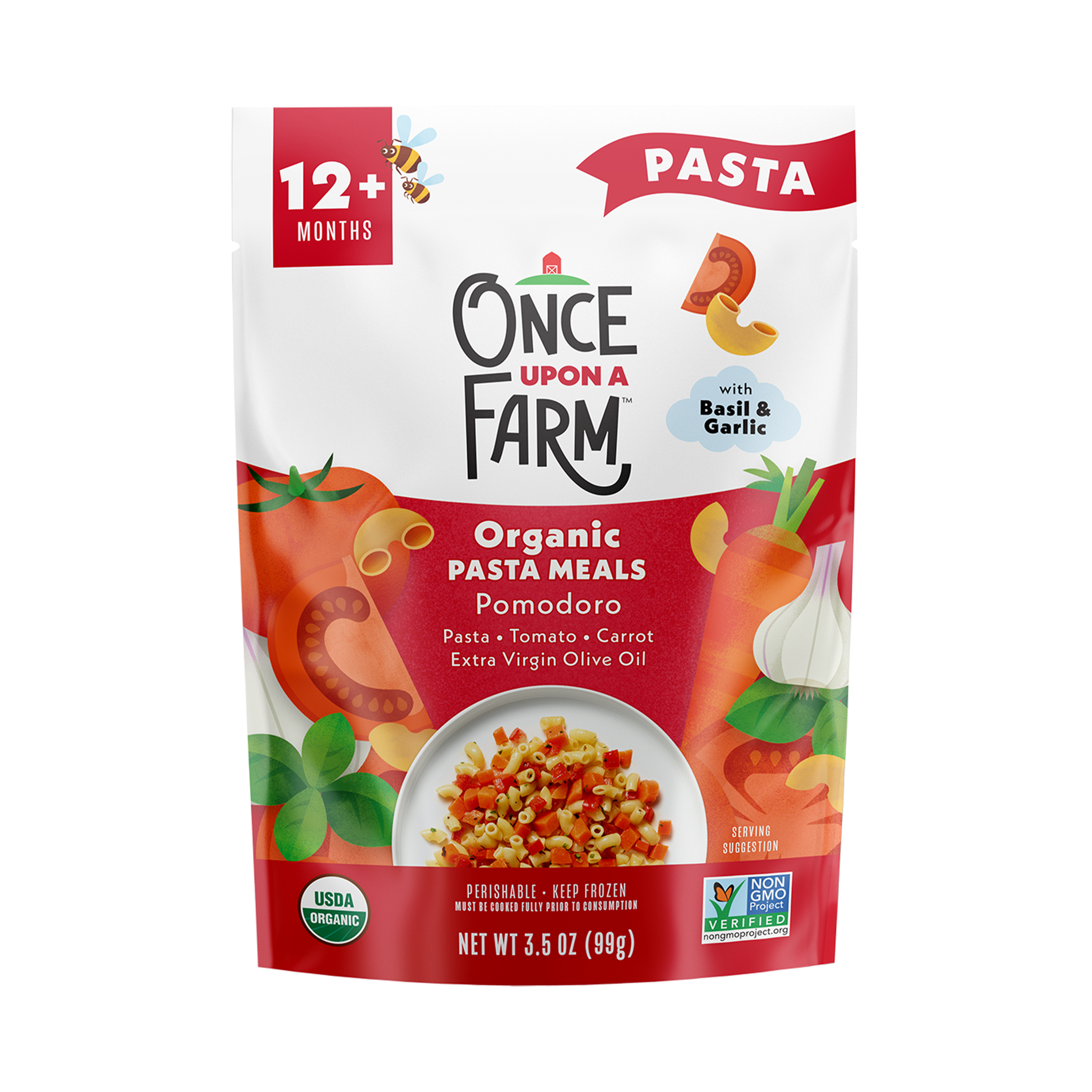 Organic Pasta Meals Pomodoro front of packaging