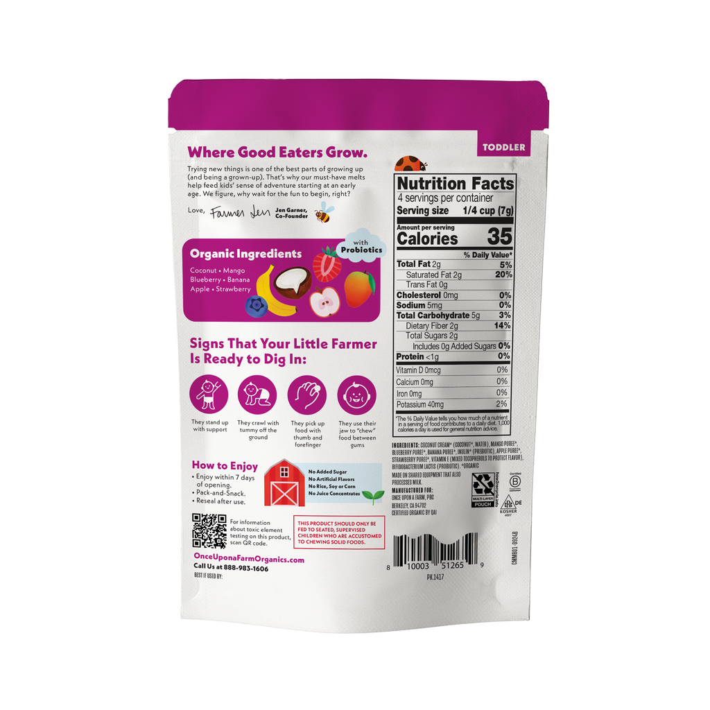 Coconut Melts Mixed Berry New Back of Bag