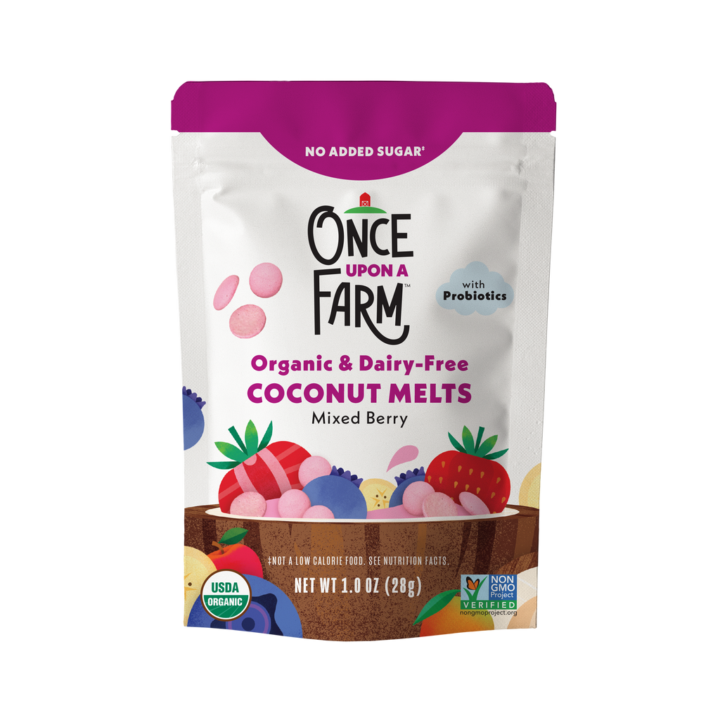 Coconut Melts Mixed Berry New Front of Bag