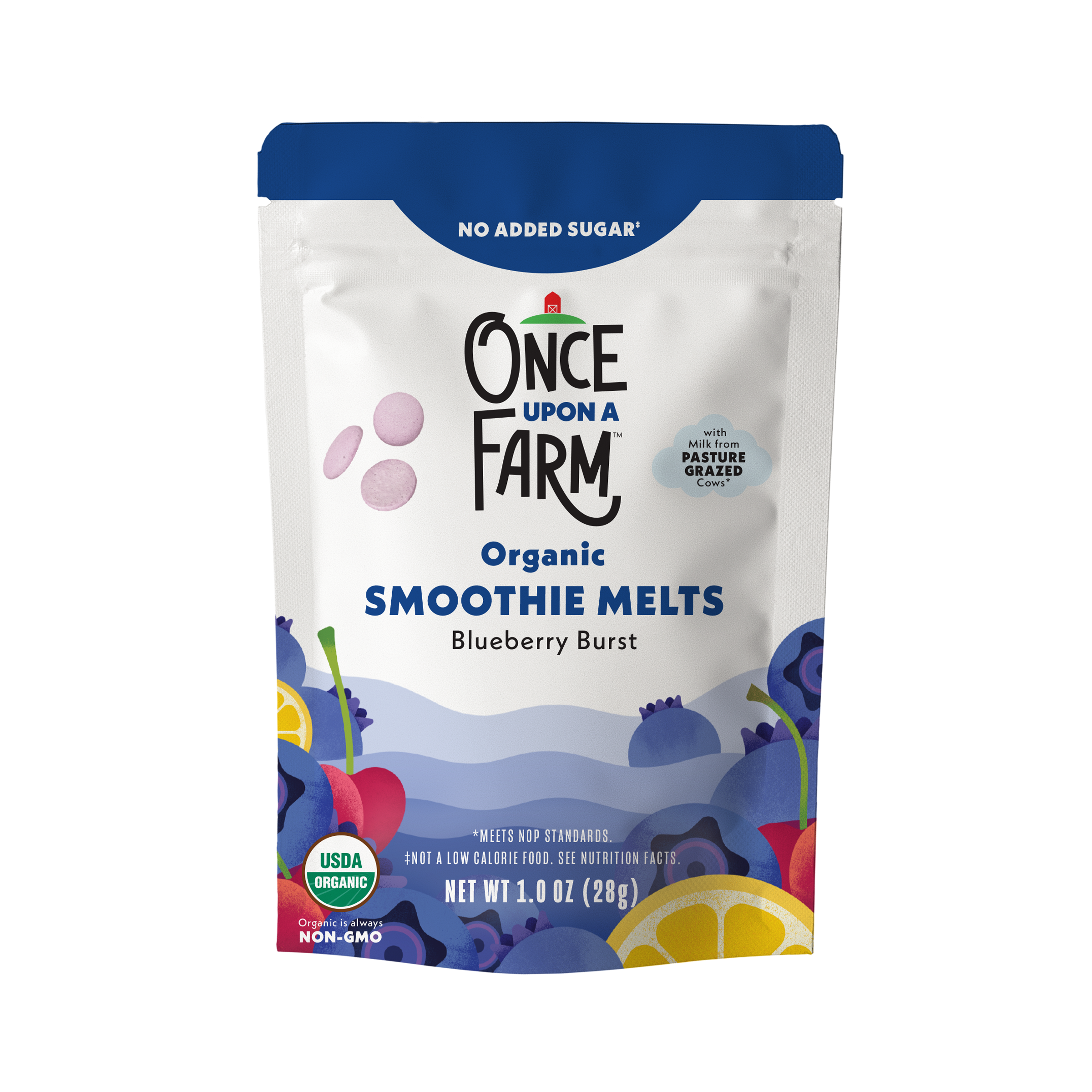 Blueberry Burst Smoothie Melts Front of Packaging