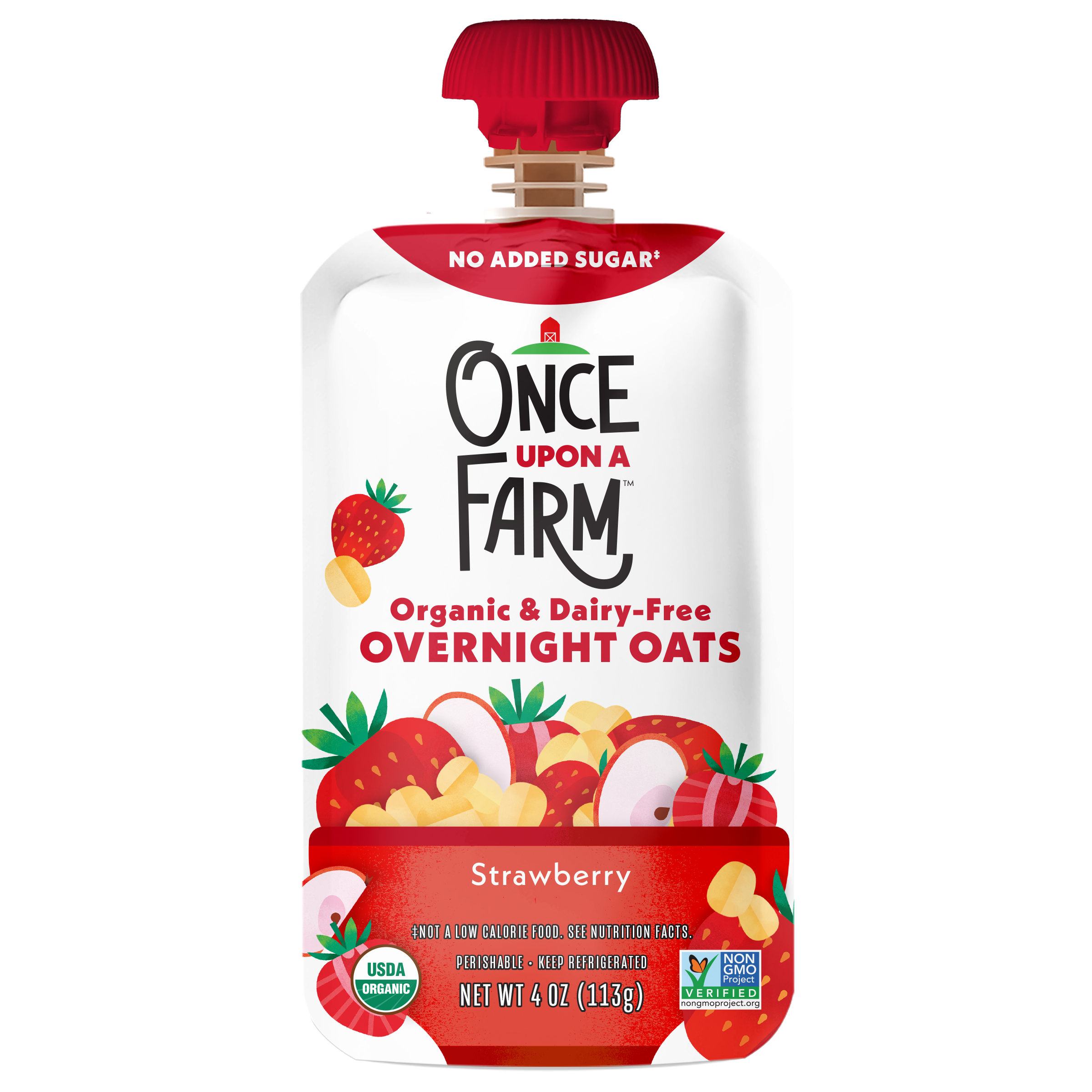 Strawberry Overnight Oats