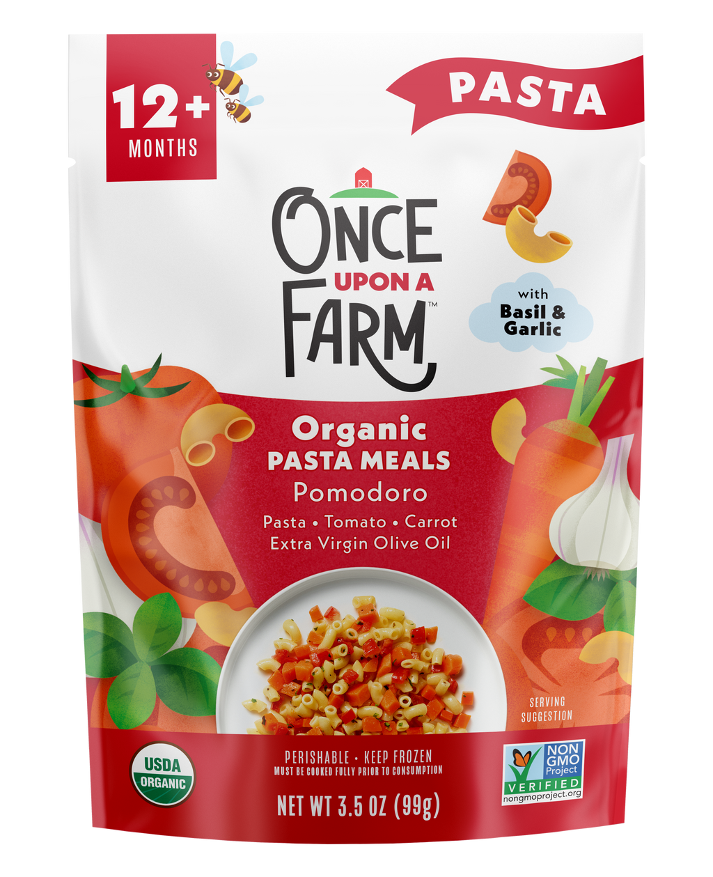 Pomodoro frozen meal front of pack