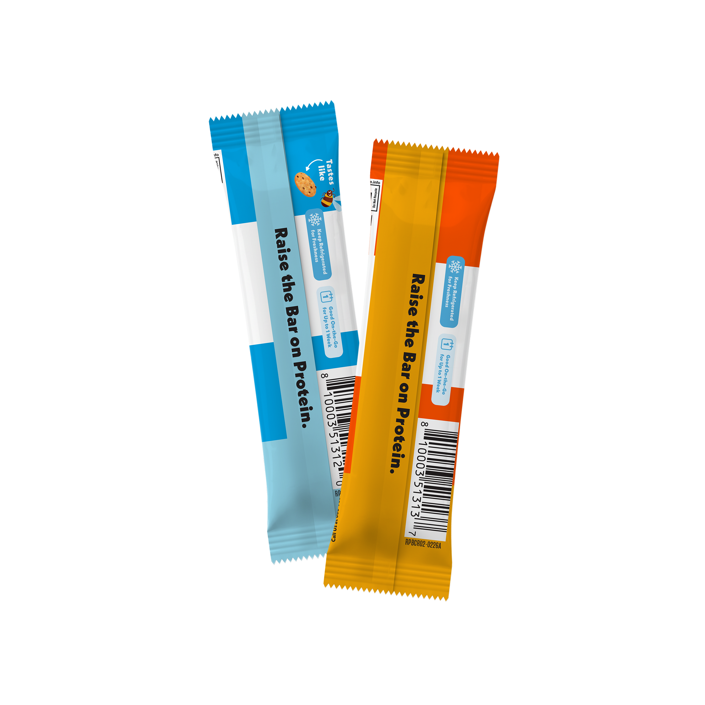 back of packaging on Protein Refrigerated Oat Bar with Honey Variety Pack