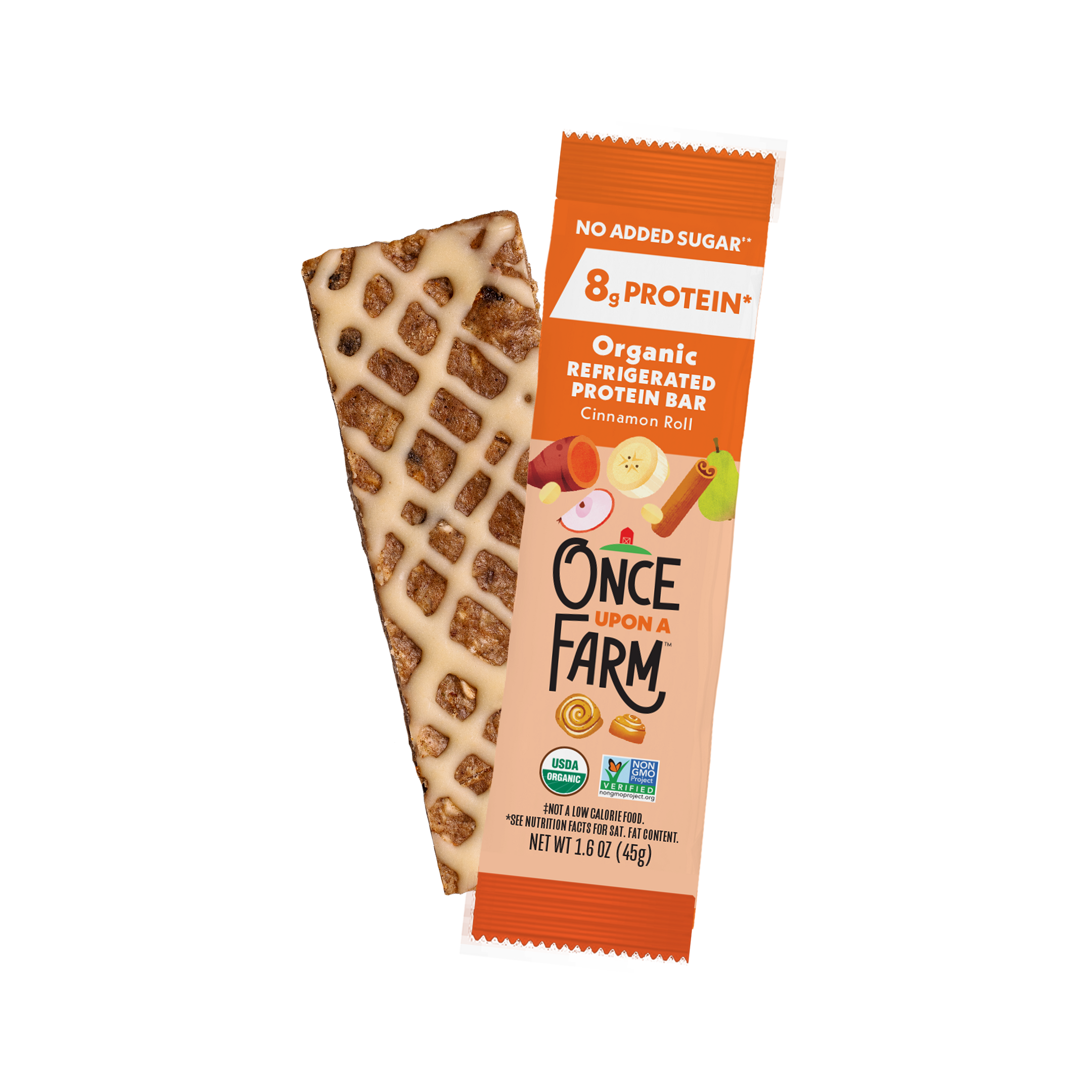 ニナファーム　サヴォンアンべリール　120g×2 Cinnamon Roll Refrigerated Protein Bar – Once Upon a Farm