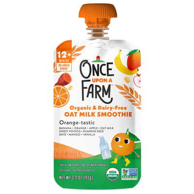 Orange-tastic Oat Milk Smoothie