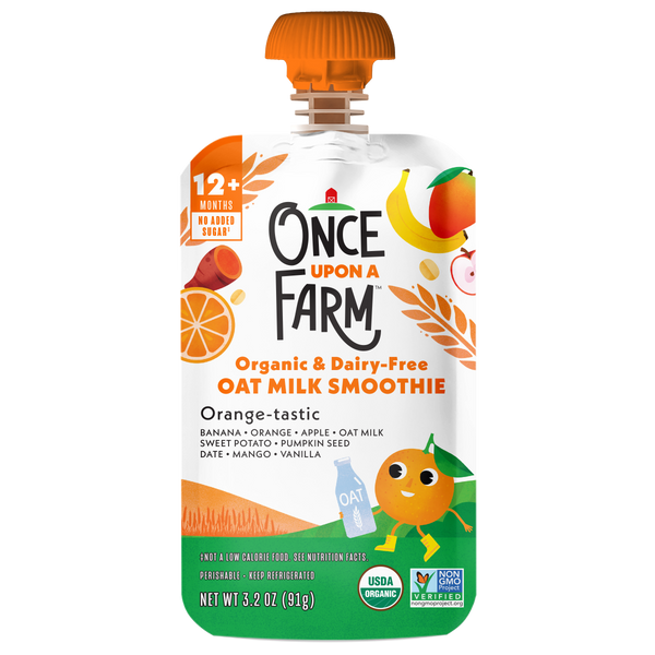 Orange-tastic Oat Milk Smoothie