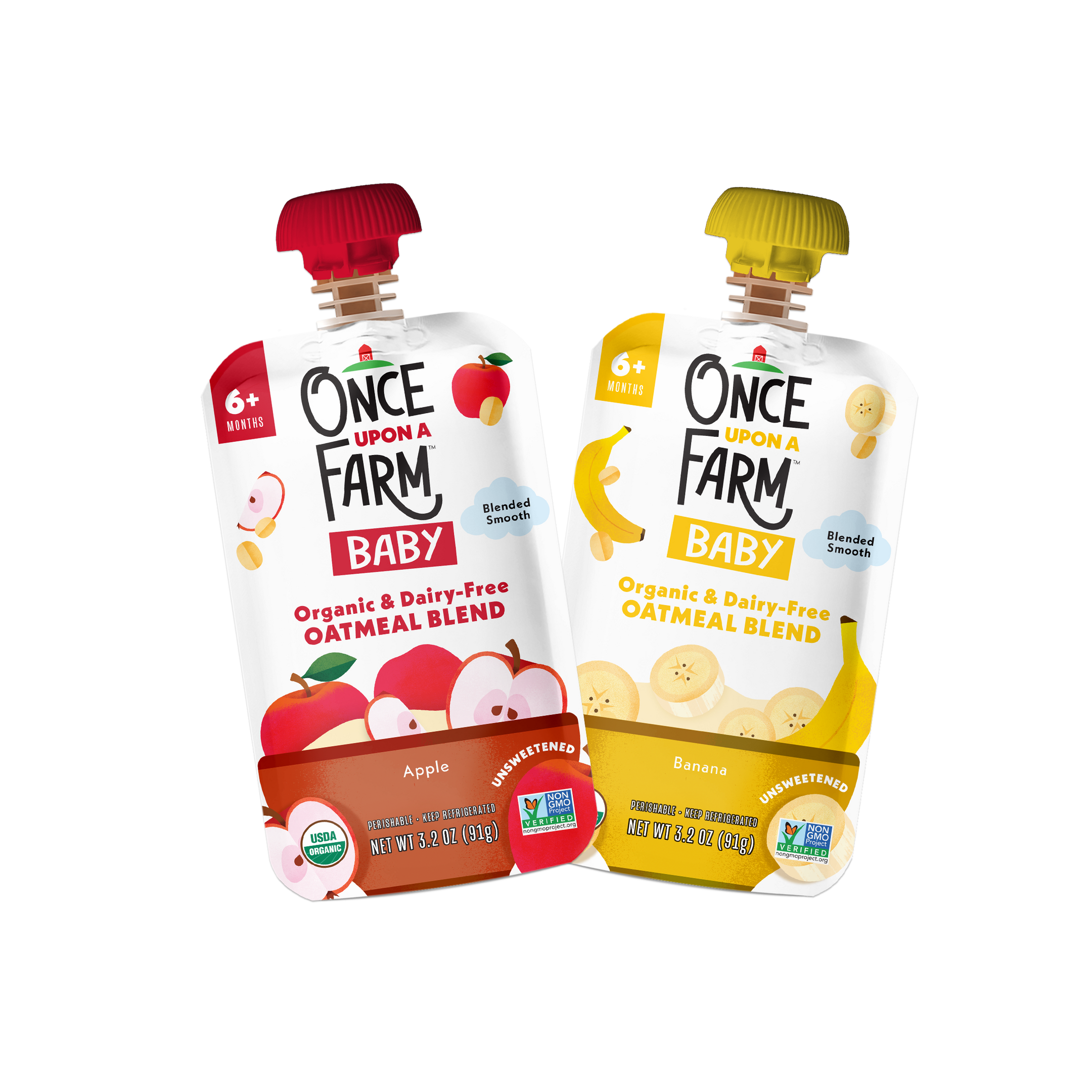 Baby Oatmeal Variety Pack – Once Upon a Farm