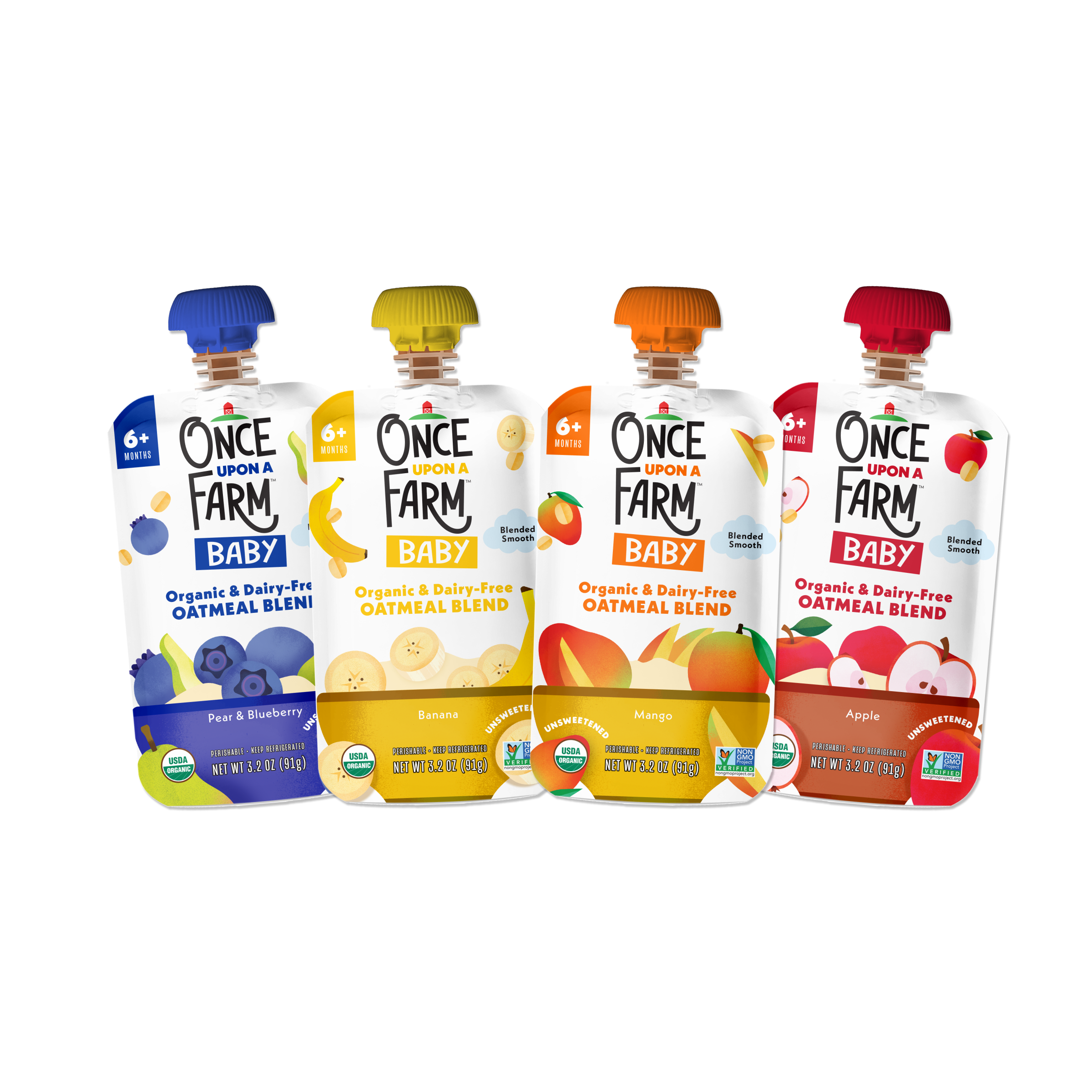 Baby Oatmeal Variety Pack front of packaging
