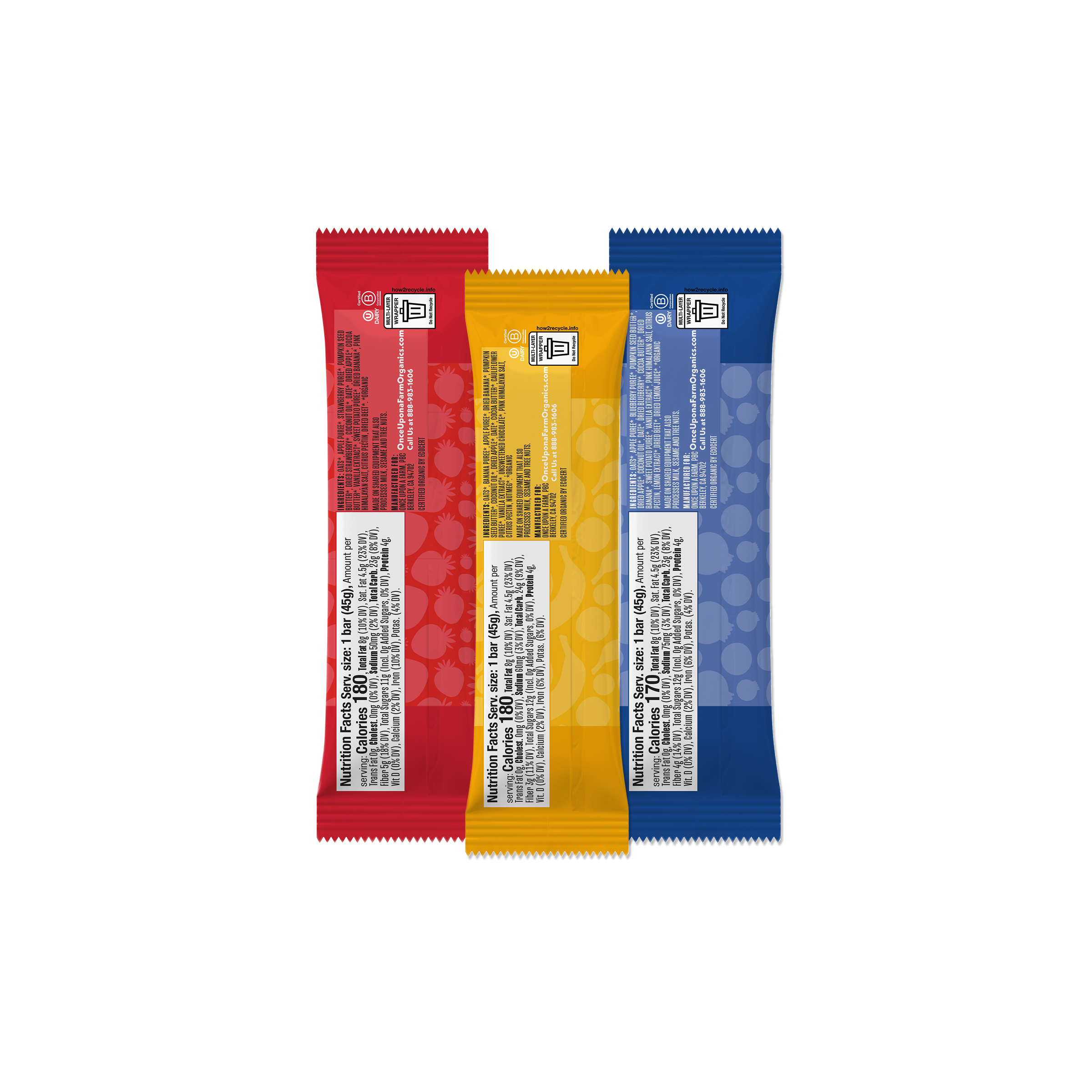 Refrigerated Oat Bar Variety Pack