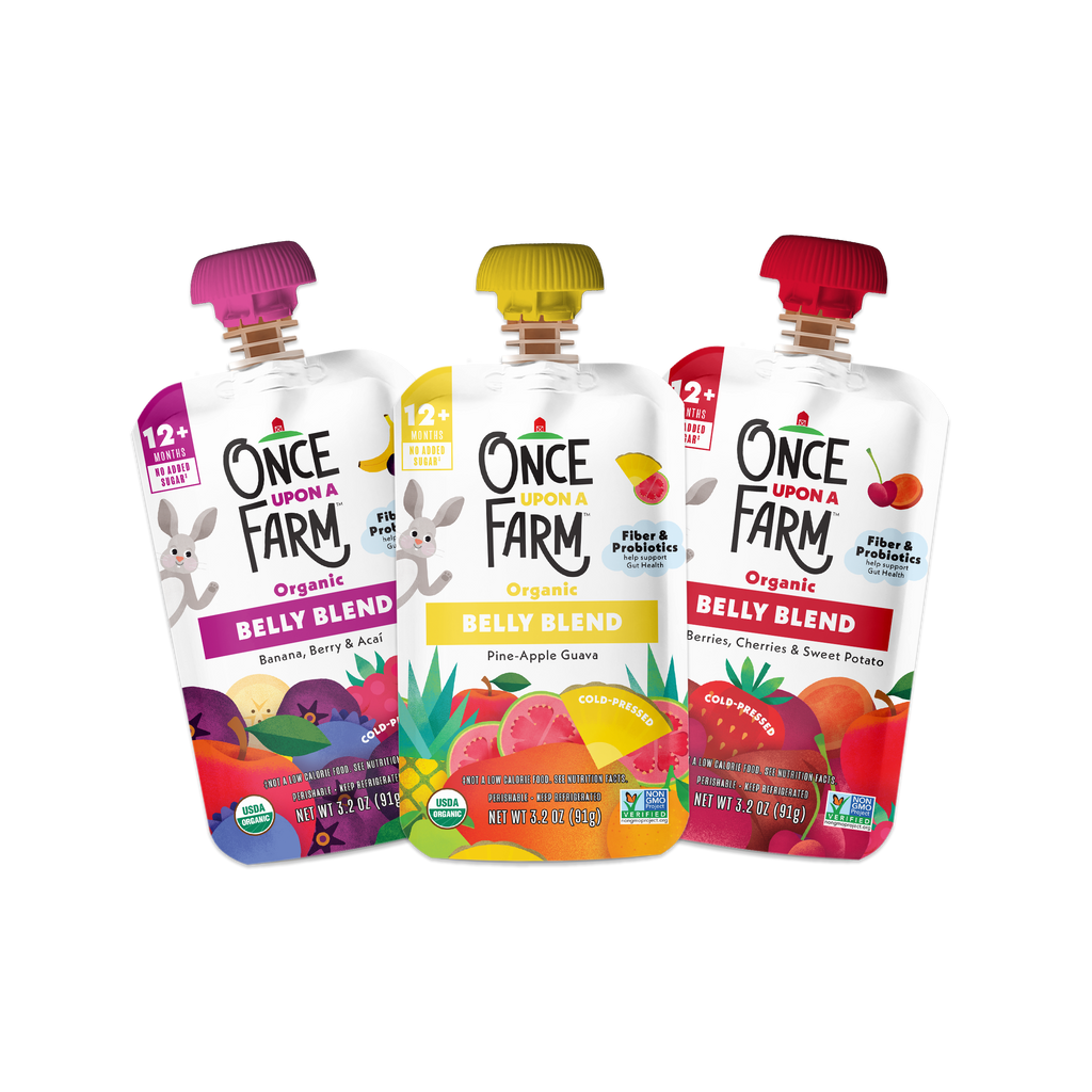 3-Pack Belly Blend pouches front of packaging