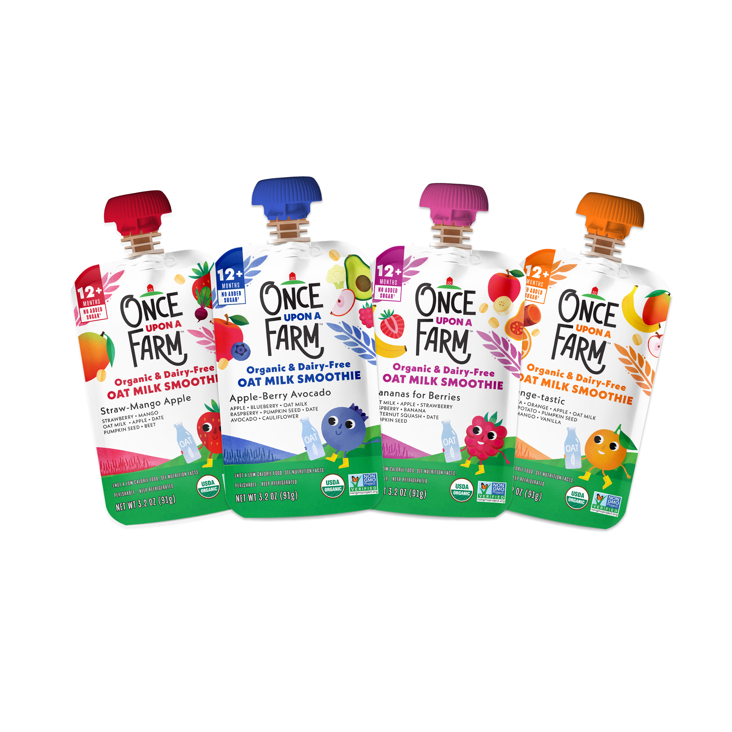 Oat Milk Smoothie Variety Pack front of packaging