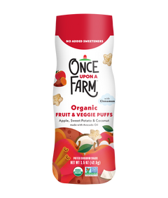 Apple, Sweet Potato & Coconut Puffs, 6ct