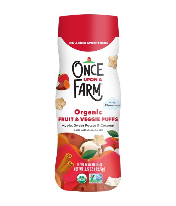 Apple, Sweet Potato & Coconut Puffs, 6ct