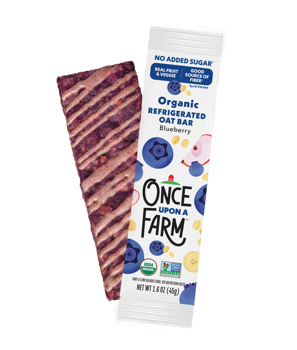 Refrigerated Oat Bar Blueberry Front of Package